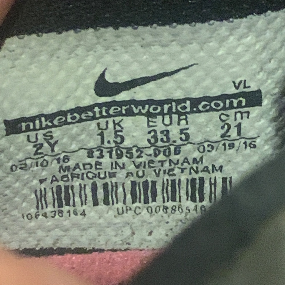 Nike Jr. Mercurial Vortex lll FG Soccer cleats 2Y - Picture 4 of 7